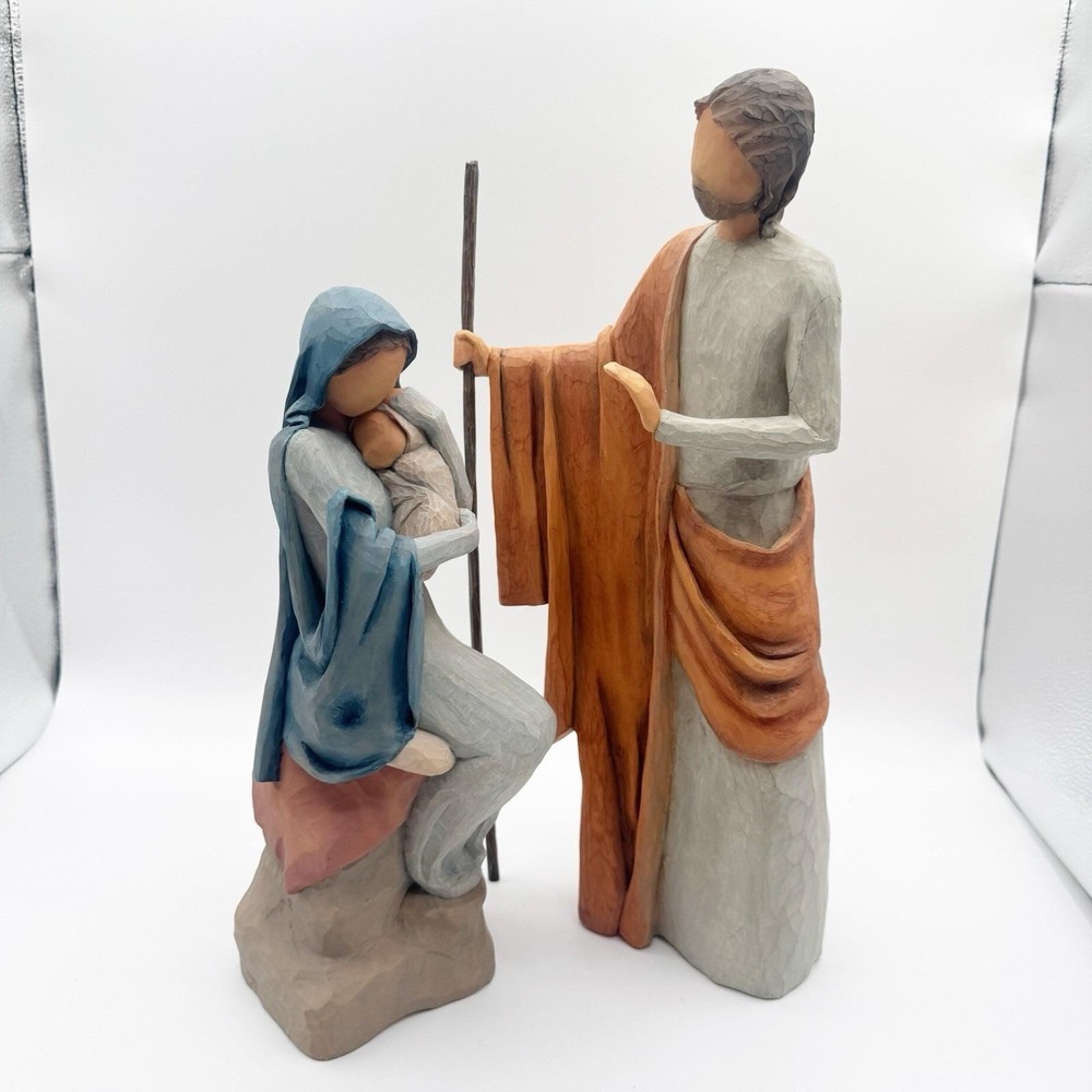 VTG 2005 Willow Tree The Christmas Story Nativity Mary Joseph Jesus  Demdaco